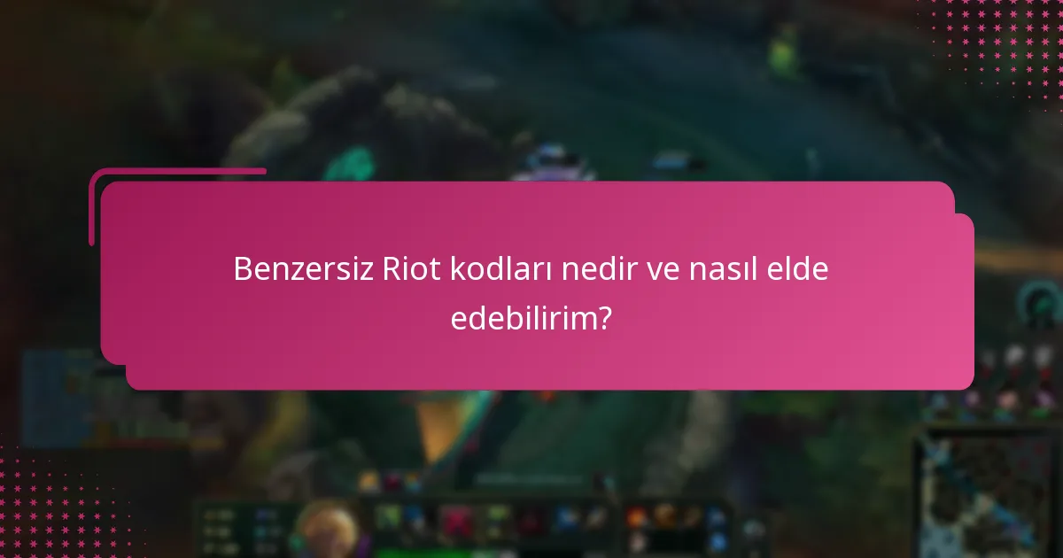 Ücretsiz Riot kodlarını nasıl oluşturabilirim?