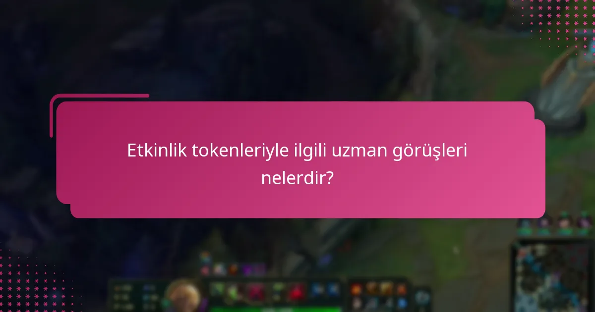 Hangi platformlar etkinlik tokeni entegrasyonunu destekliyor?