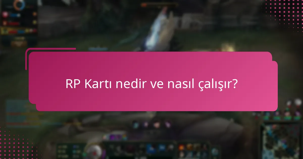 RP Kartı alternatiflerle nasıl karşılaştırılır?