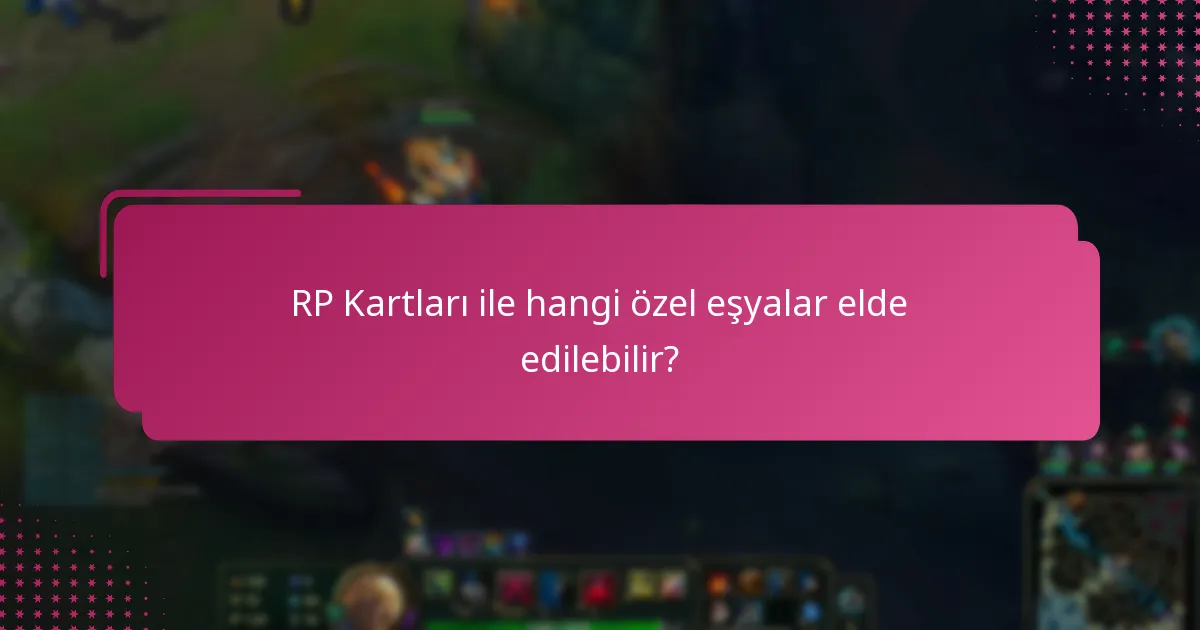 RP Kartlarını ödüller için nasıl geri alabilirim?
